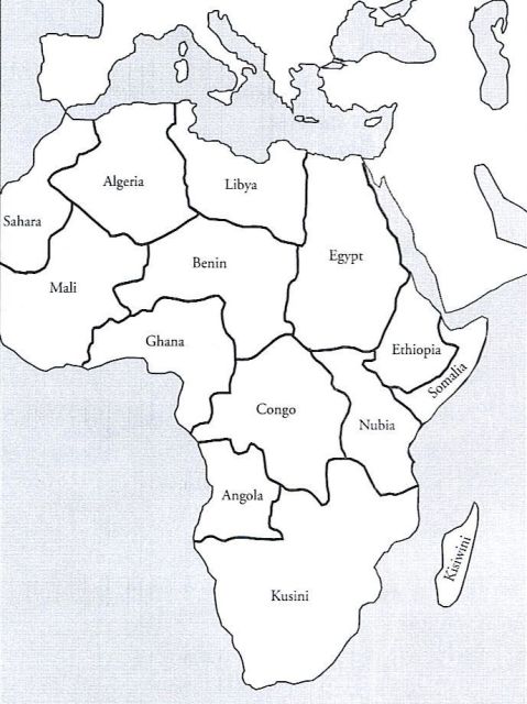 les-catastrophes-africaines2 Carte d’une Afrique regroupée